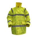 Sealey 806XL Hi-Vis Yellow Motorway Jacket with Quilted Lining - X-Large