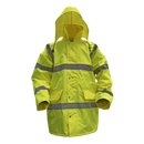 Sealey 806XXL Hi-Vis Yellow Motorway Jacket with Quilted Lining - XX-Large