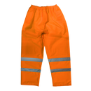 Sealey 807LO Hi-Vis Orange Waterproof Trousers - Large