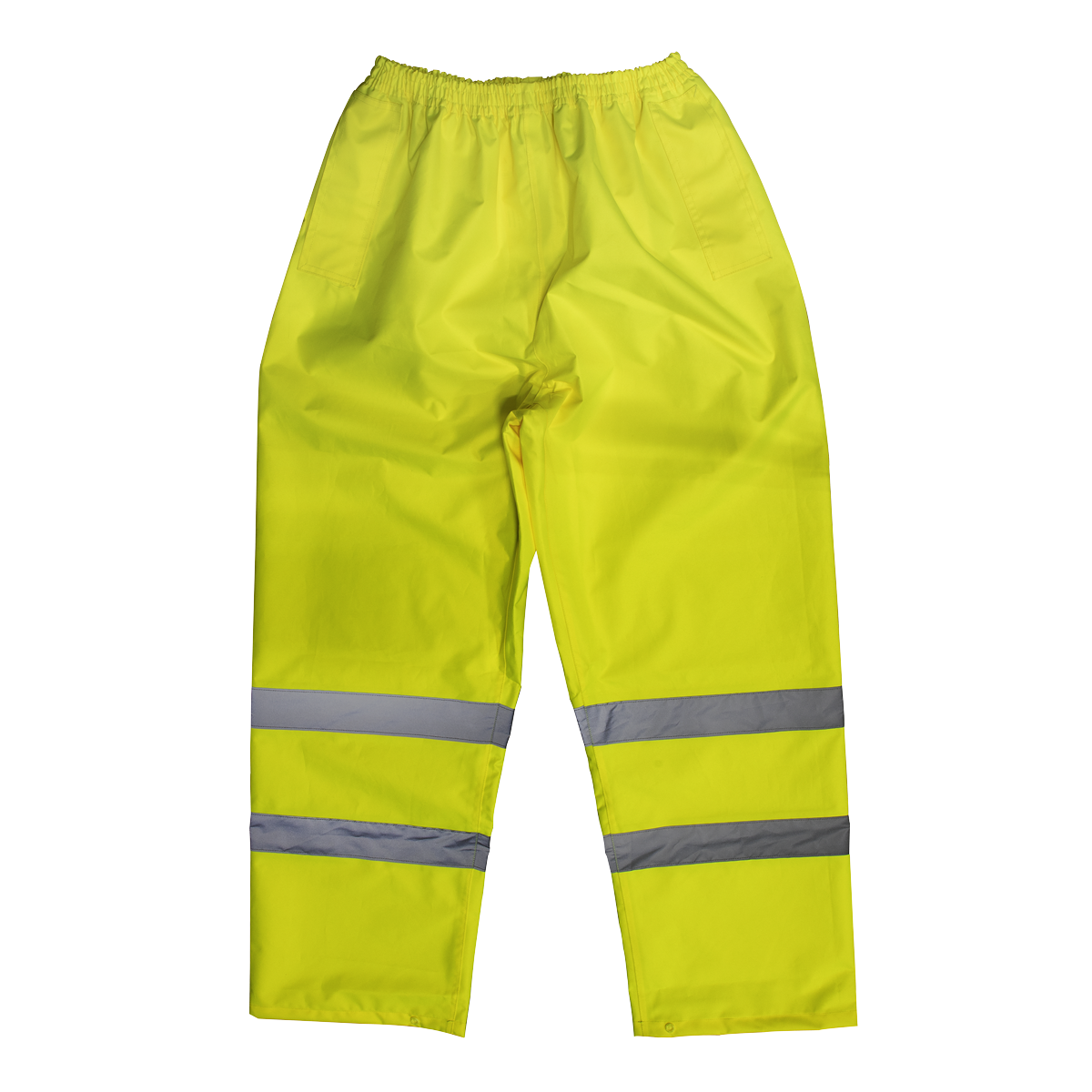 Sealey 807XL Hi-Vis Yellow Waterproof Trousers - X-Large