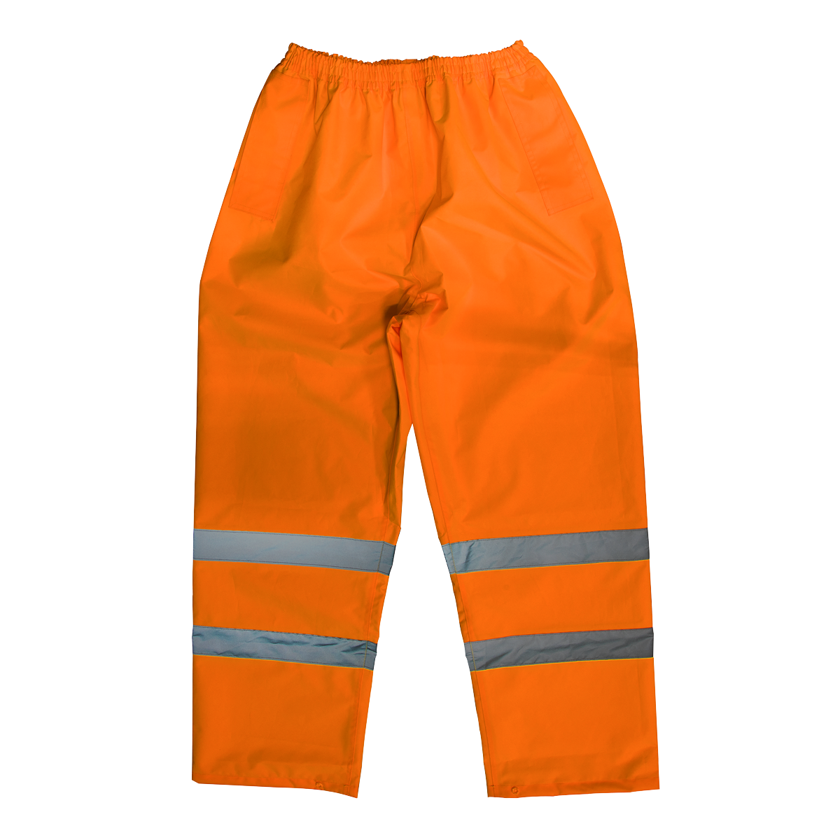 Sealey 807XXLO Hi-Vis Orange Waterproof Trousers - XX-Large
