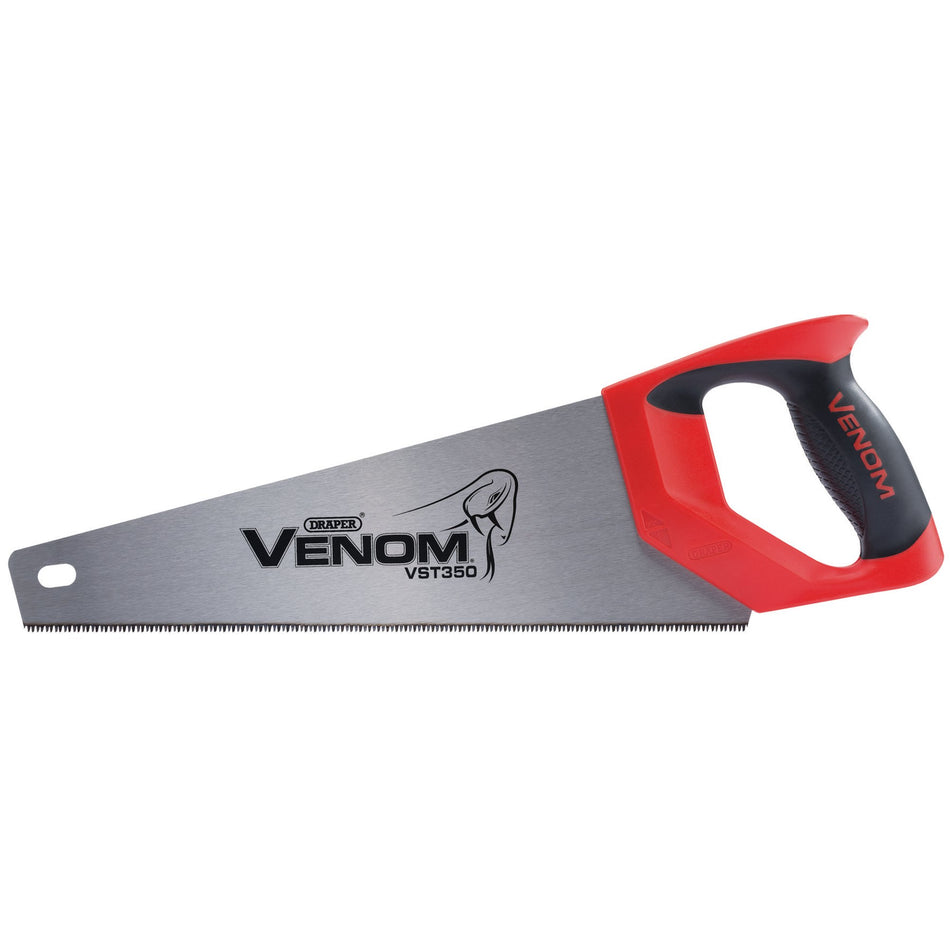 Draper 80878 Draper Venom® Second Fix Triple Ground Tool Box Saw, 350mm, 11tpi/12ppi