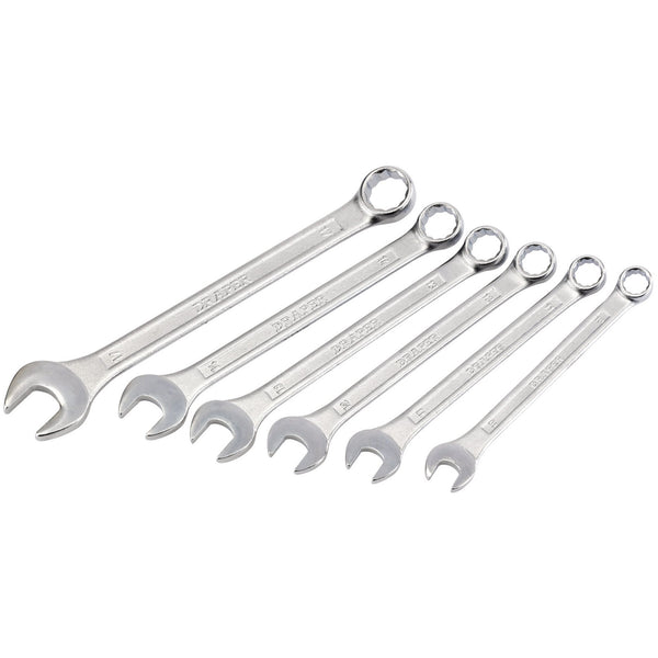 Draper 80899 Metric Combination Spanner Set (6 Piece)