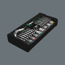 Wera 05004049001 8100 SB 9 Zyklop Speed Ratchet Set, 3/8" drive, imperial, 29 pieces