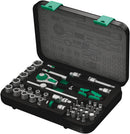 Wera 05003533001 8100 SA 2 Zyklop Speed Ratchet Set, 1/4" drive, metric, 42 pieces