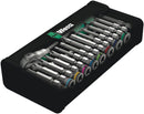 Wera 05004019001 8100 SA 9 Zyklop Speed Ratchet Set, 1/4" drive, imperial, 28 pieces