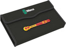 Wera 05004970001 8100 SB VDE 1 Zyklop Ratchet set, insulated, switch lever, 3/8" drive, metric, 17 pieces