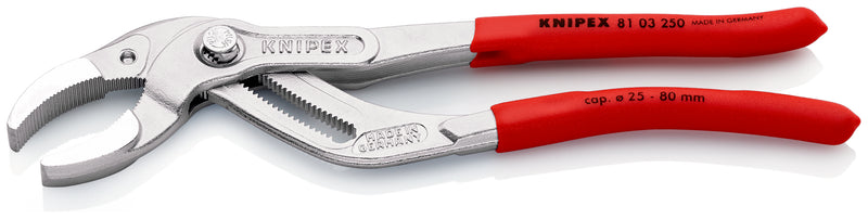 KNIPEX 81 03 250 Siphon- and Connector Pliers