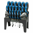 Draper 81294 Screwdriver Set & Allen/Hex Key Bit Set with Storage Stand