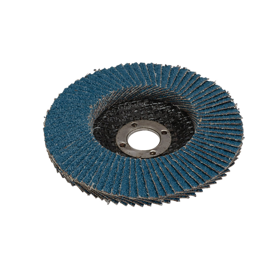 Draper 81912 Zirconium Oxide Flap Disc, 100 x 16mm, 40 Grit