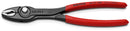 KNIPEX 82 01 200 KNIPEX TwinGrip Slip Joint Pliers