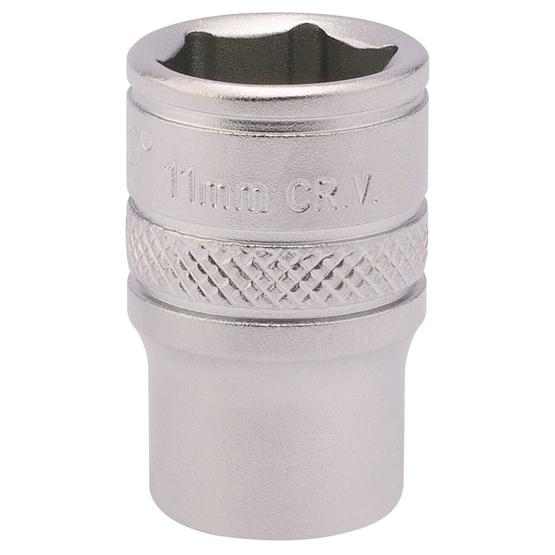 Draper 82144 Socket, 1/4" Sq. Dr., 11mm