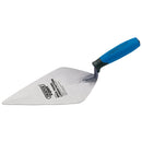 Draper 82148 Soft Grip Stainless Steel London Pattern Brick Trowel, 275mm