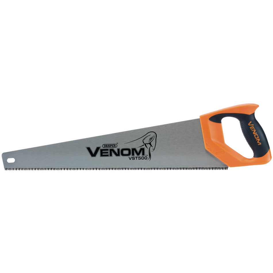 Draper 82201 Draper Venom® First Fix Triple Ground Handsaw, 500mm, 7tpi/8ppi