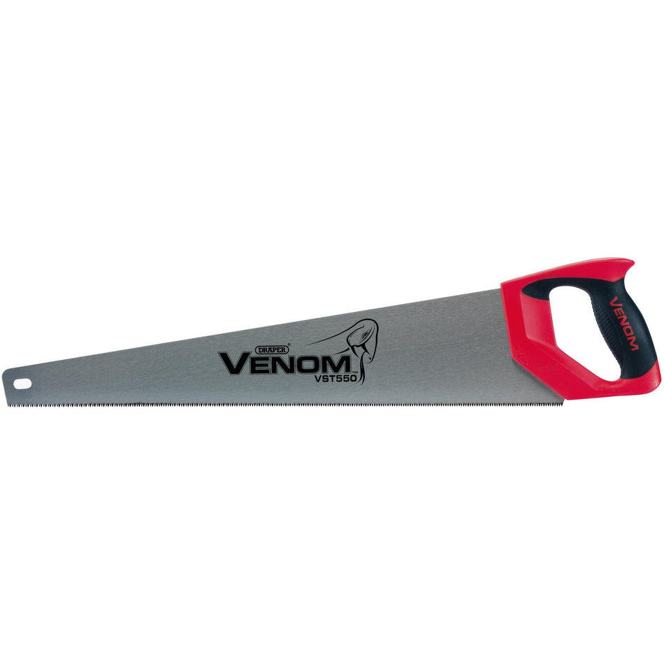Draper 82204 Draper Venom® Second Fix Triple Ground Handsaw, 550mm, 11tpi/12ppi