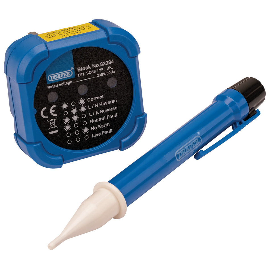 Draper 82384 600V Socket and Voltage Testers