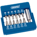 Draper 82392 Screwdriver and Magnetic Bit Holder Set (13 Piece)