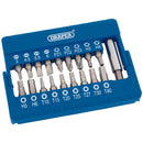 Draper 82393 Screwdriver and Magnetic Bit Holder Set (19 Piece)