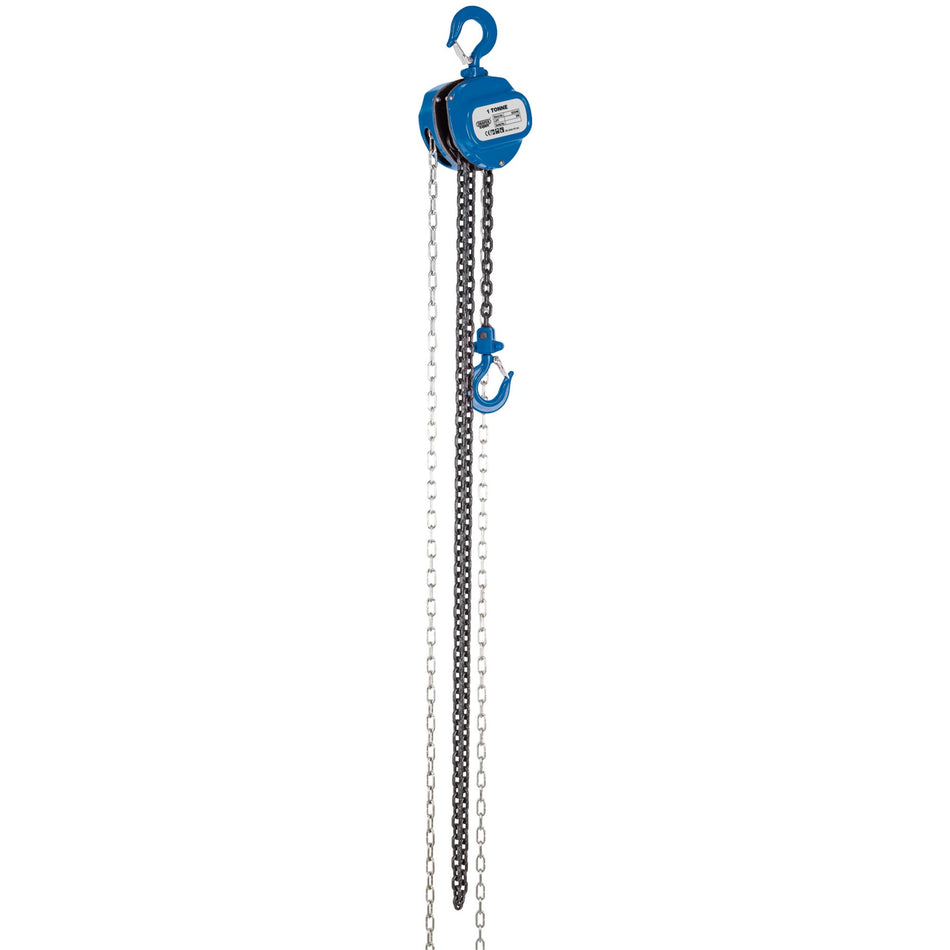 Draper 82446 Chain Hoist/Chain Block, 1 Tonne