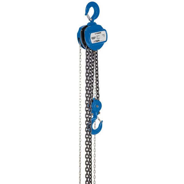 Draper 82466 Chain Hoist/Chain Block, 5 Tonne