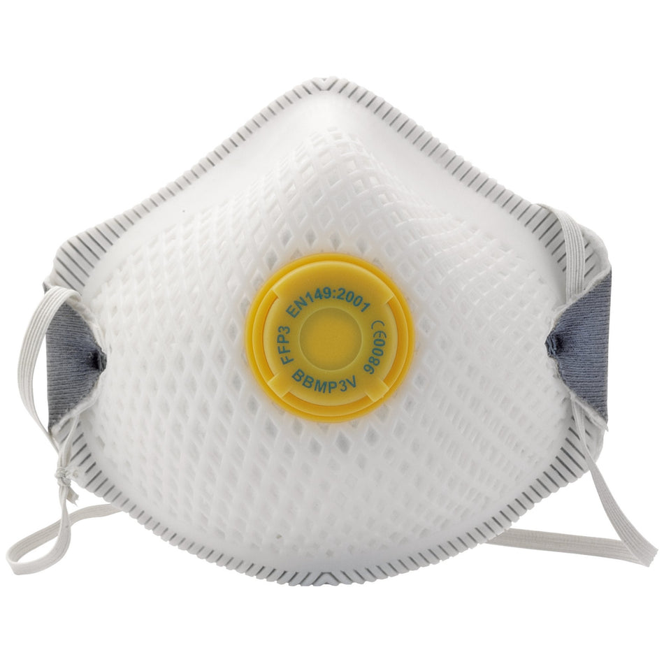 Draper 82489 FFP3 NR Moulded Dust Masks (Pack of 2)