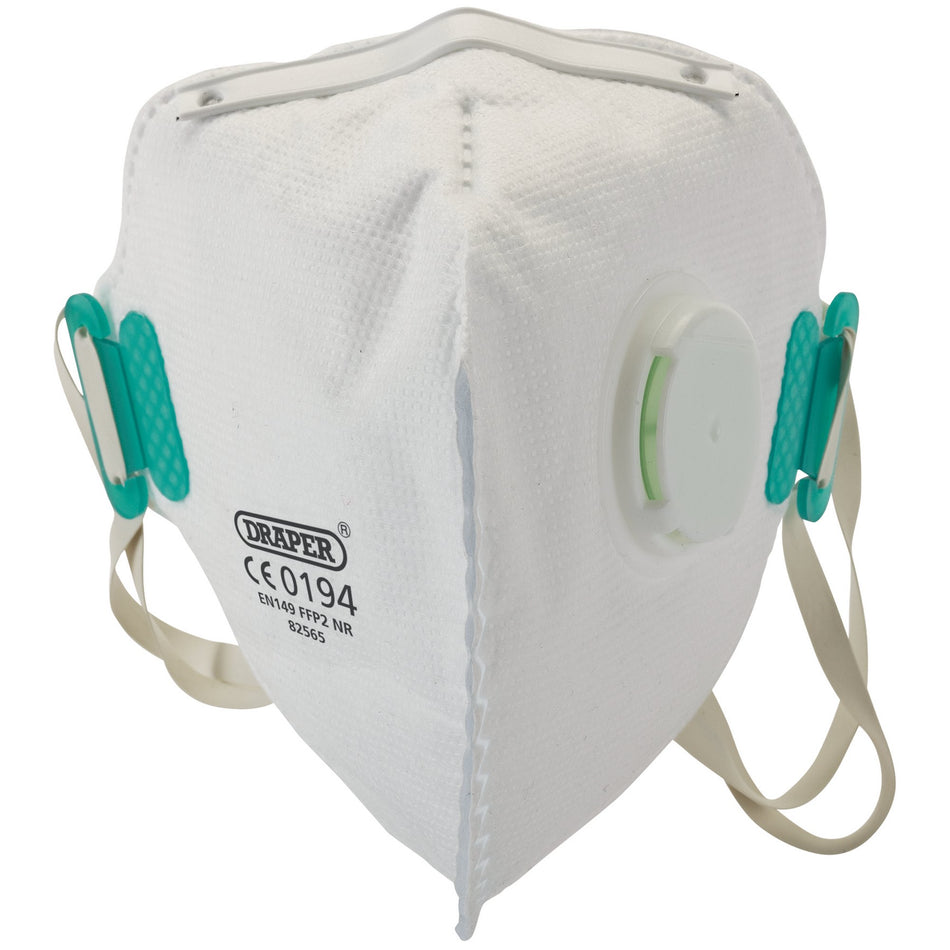 Draper 82565 FFP2 NR Vertical Dust Mask (Pack of 2)