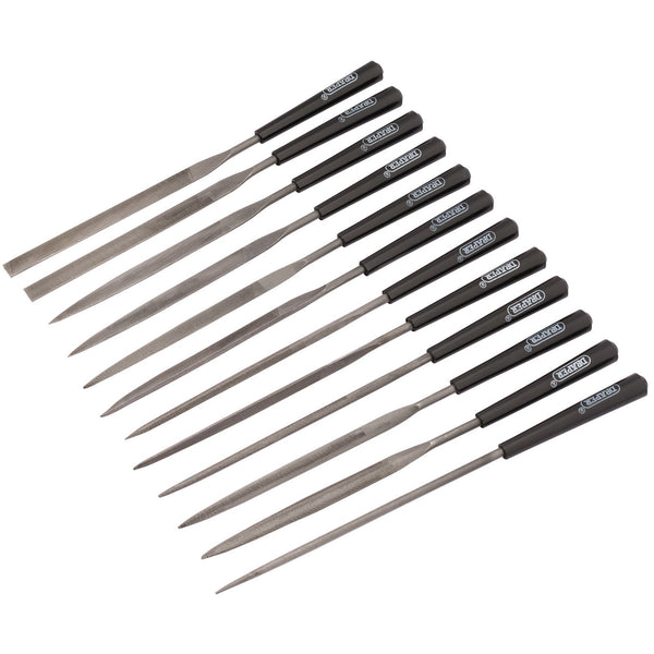 Draper 82640 Needle File Set, 140mm (12 Piece)
