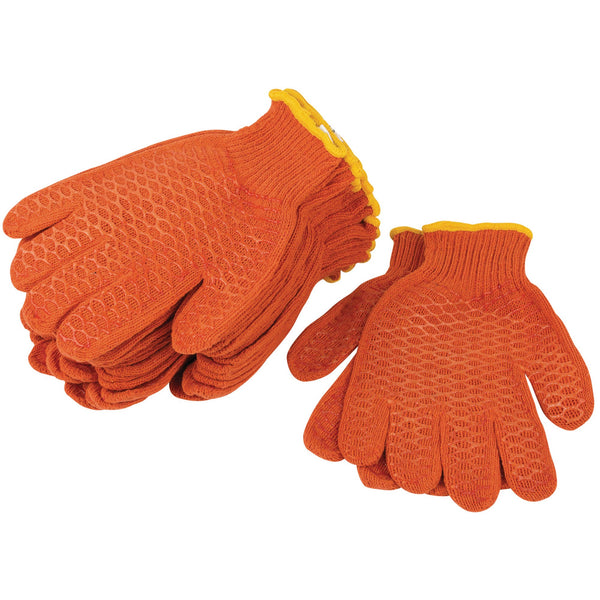 Draper 82750 Non-Slip Work Gloves, Extra Large (Pack of 10)