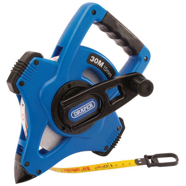 Draper 82753 Fibreglass Surveyors Tape, 30m/100ft