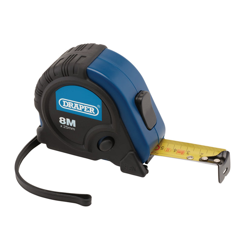 Draper 82819 Draper Measuring Tape, 8m/26ft x 25mm