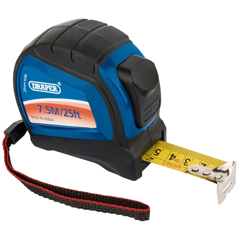 Draper 82824 Draper Expert Measuring Tape, 7.5m/25ft