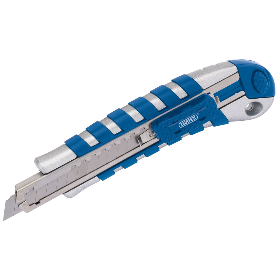 Draper 82836 Retractable Knife with Soft Grip, 9mm
