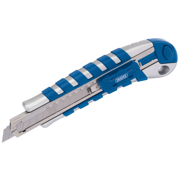 Draper 82836 Retractable Knife with Soft Grip, 9mm