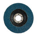 Draper 83157 Zirconium Oxide Flap Disc, 115 x 22.23mm, 40 Grit