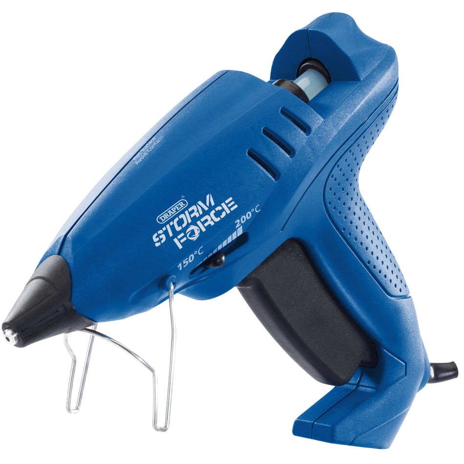 Draper 83661 Draper Storm Force® Variable Heat Glue Gun, 400W, 6 x Glue Sticks