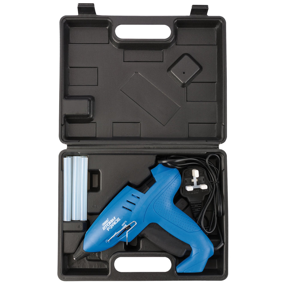 Draper 83661 Draper Storm Force® Variable Heat Glue Gun, 400W, 6 x Glue Sticks