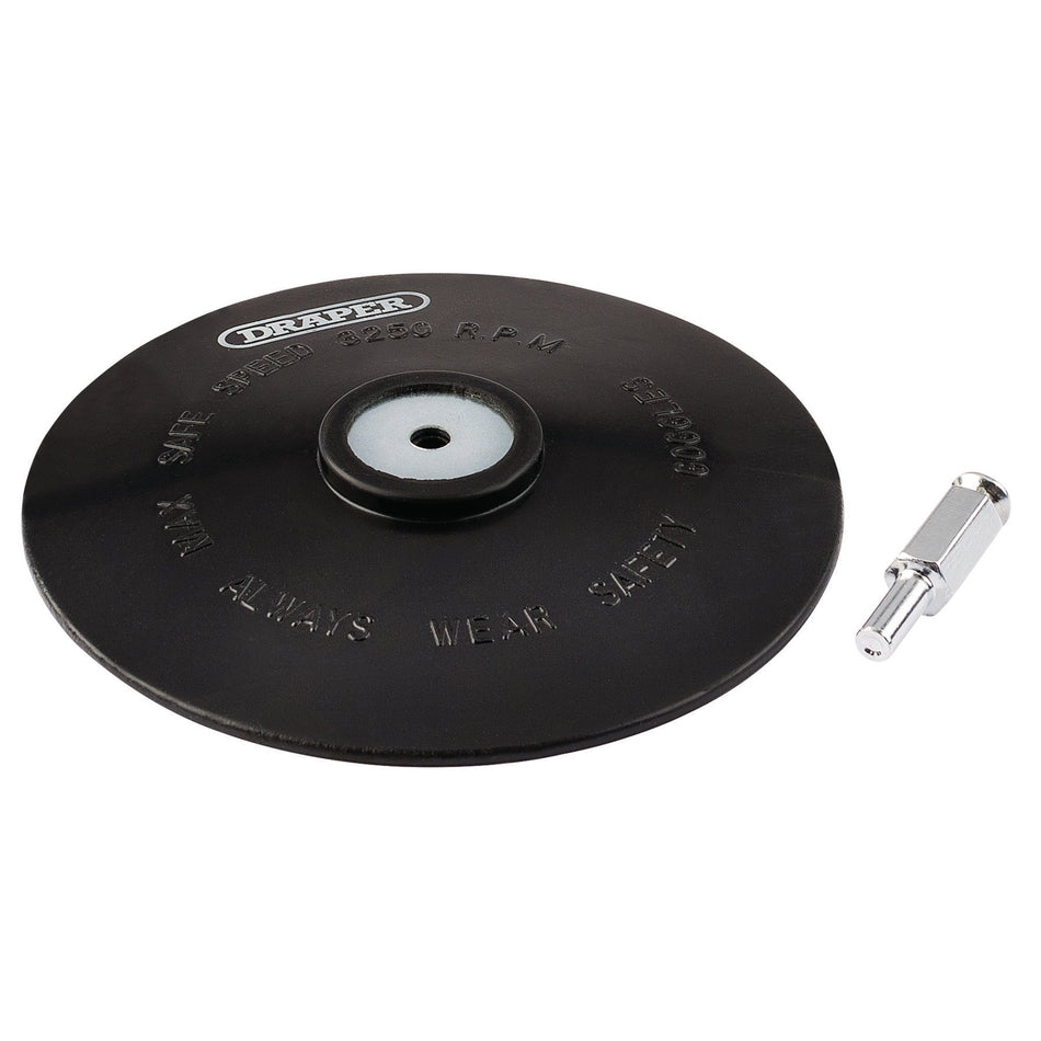 Draper 83815 Rubber Backing Disc, 125mm