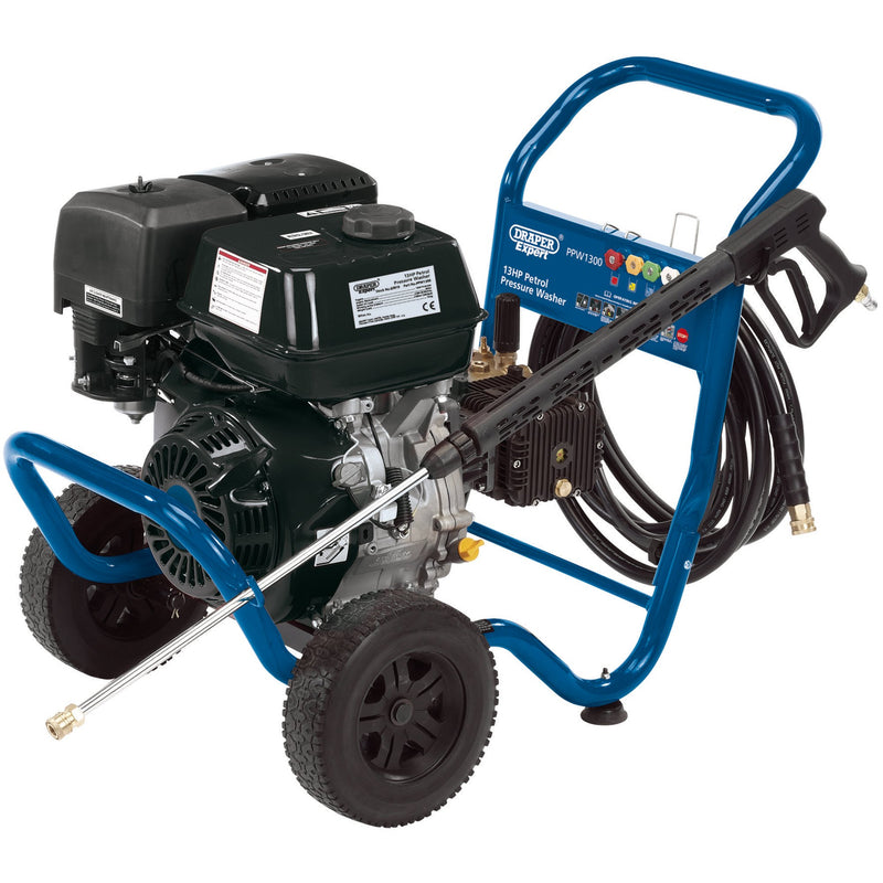 Draper 83819 Petrol Pressure Washer, 13HP