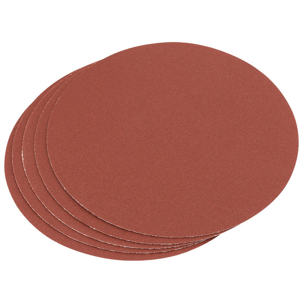 Draper 83862 Aluminium Oxide Sanding Discs, 150mm, 80 Grit (Pack of 5)