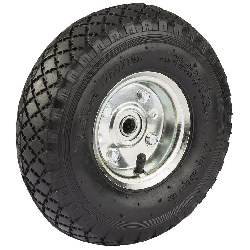 Draper 83966 Pneumatic Rubber Wheel, 258mm