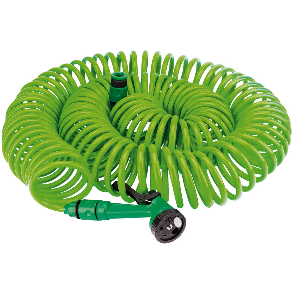 Draper 83986 Recoil Hose with Spray Gun and Tap Connector, 30m