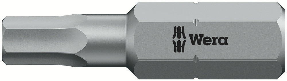Wera Sechskant Bit BO 6mm - Hex-Plus Inbusschlüssel 1/4 Zoll