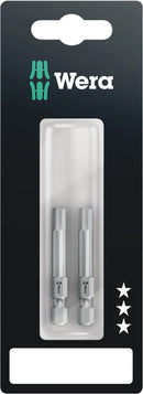 Wera 05073057001 840/4 Z SB bits, 2.5 x 50 mm, 2 pieces