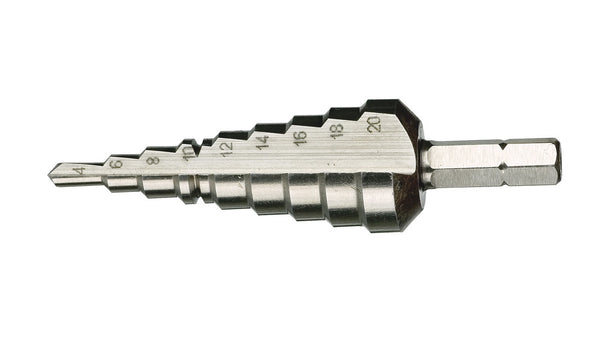 Wera 05104672001 843 Stepped drill bits, 4-20 mm, 75 mm