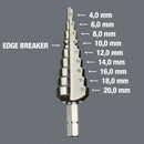 Wera 05104672001 843 Stepped drill bits, 4-20 mm, 75 mm