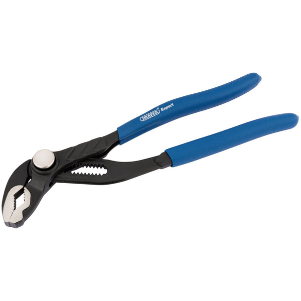 Draper 84447 Push Button Heavy Duty Waterpump Pliers, 200mm