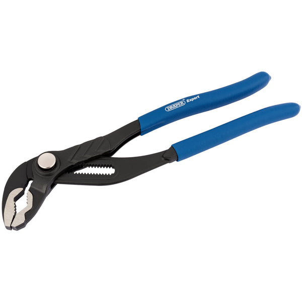 Draper 84448 Push Button Heavy Duty Waterpump Pliers, 250mm