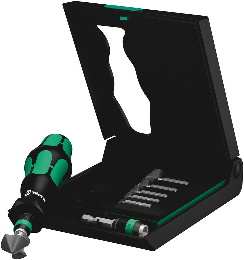 Wera 05104650001 846/8 3-flute Countersink Bits Set, 8 pieces