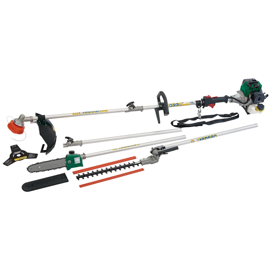 Draper 84706 4 in 1 Petrol Garden Tool, 32.5cc