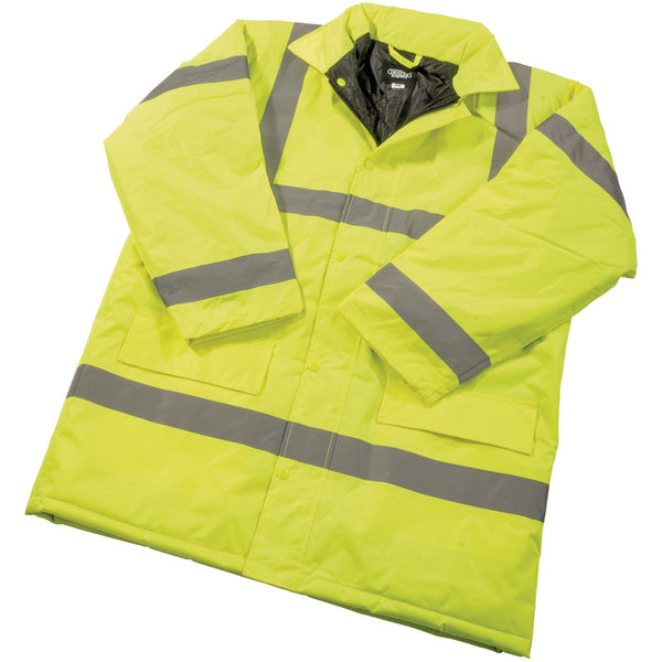 Draper 84721 High Visibility Traffic Jacket, Size L